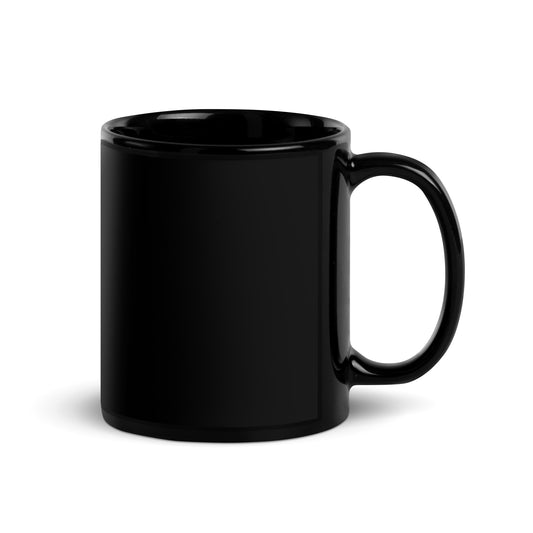 Chicano Hollywood Cafecito Black Glossy Mug