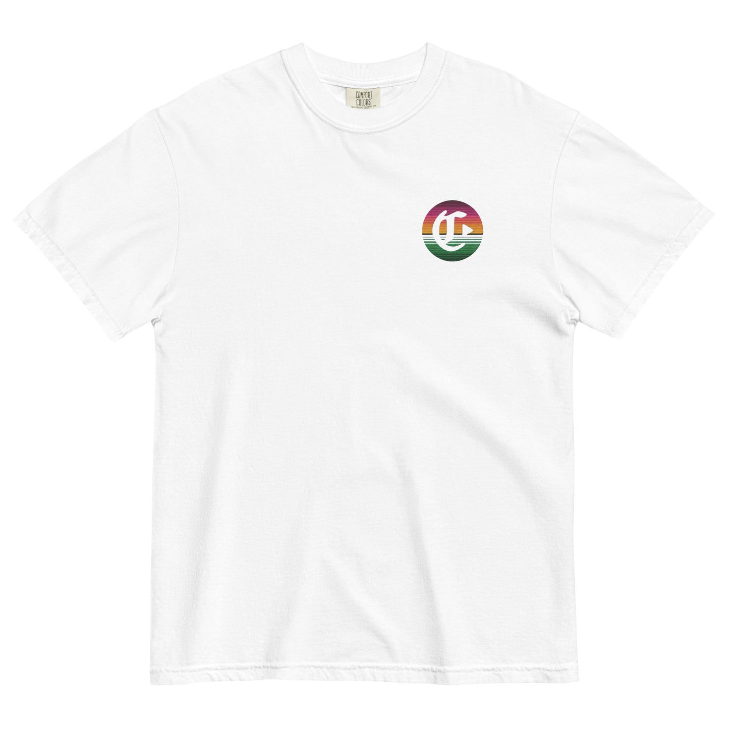 Chicano Hollywood Serape Logo Unisex garment-dyed heavyweight t-shirt