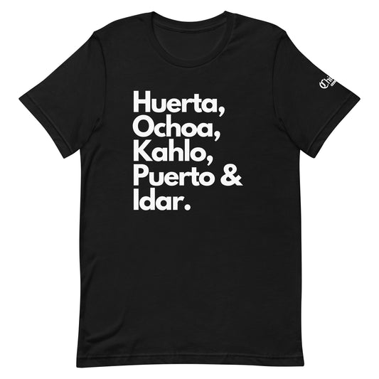 Chicana History Makers Unisex t-shirt